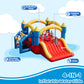 SunSwell Bounce Bouse, 14ft X 13ft Inflatable Bounce Castle with Slide for Kids with Slide for Indoor Outdoor, with Blower, Family Backyard Jumping