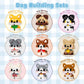 HIGH GODO Dog Building Set, Mini Dog Figures Party Favors Building Blocks Sets, 9 Pack Small Dog Toys, Goodie Bags Stuffers, Gifts for Adults Teens