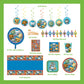 Octonauts Above and Beyond Party in a Box Kit: Complete Set 100+ Pieces - Plates, Cups, Banners, Utensils, Balloons, Stickers, Gift Bags, Decorations