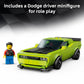 LEGO Speed Champions Dodge Challenger SRT Hellcat Sports Car Toy - Building Set for Learning, Play and Display - Kids Toy for Boys and Girls, Ages 9+