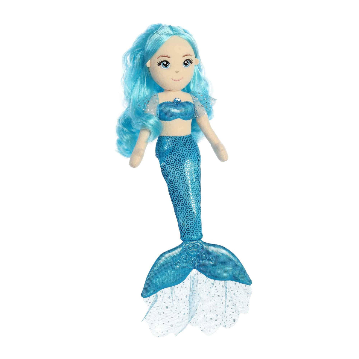 Aurora World Sea Sparkles - 14" Crystal Sparkles - Aquamarine