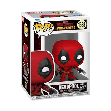 Funko Pop! Marvel: Deadpool 3 - Deadpool with Claws - Collectable Vinyl Figure - Gift Idea - Official Merchandise - Toys for Kids & Adults - Marvel