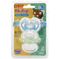 Nuby Gum-EEZ Baby Teethers - 2 Pack - Soothing Bristles, Easy Grip Handle & Hygienic Cover - Silicone Teethers for Babies - 3+ Months - Neutral - 100%