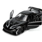 Jada Marvel 1:32 Black Panther 1995 Mazda RX7 Widebody Die-Cast Car & 1.65” Black Panther Figure, Toys for Kids and Adults