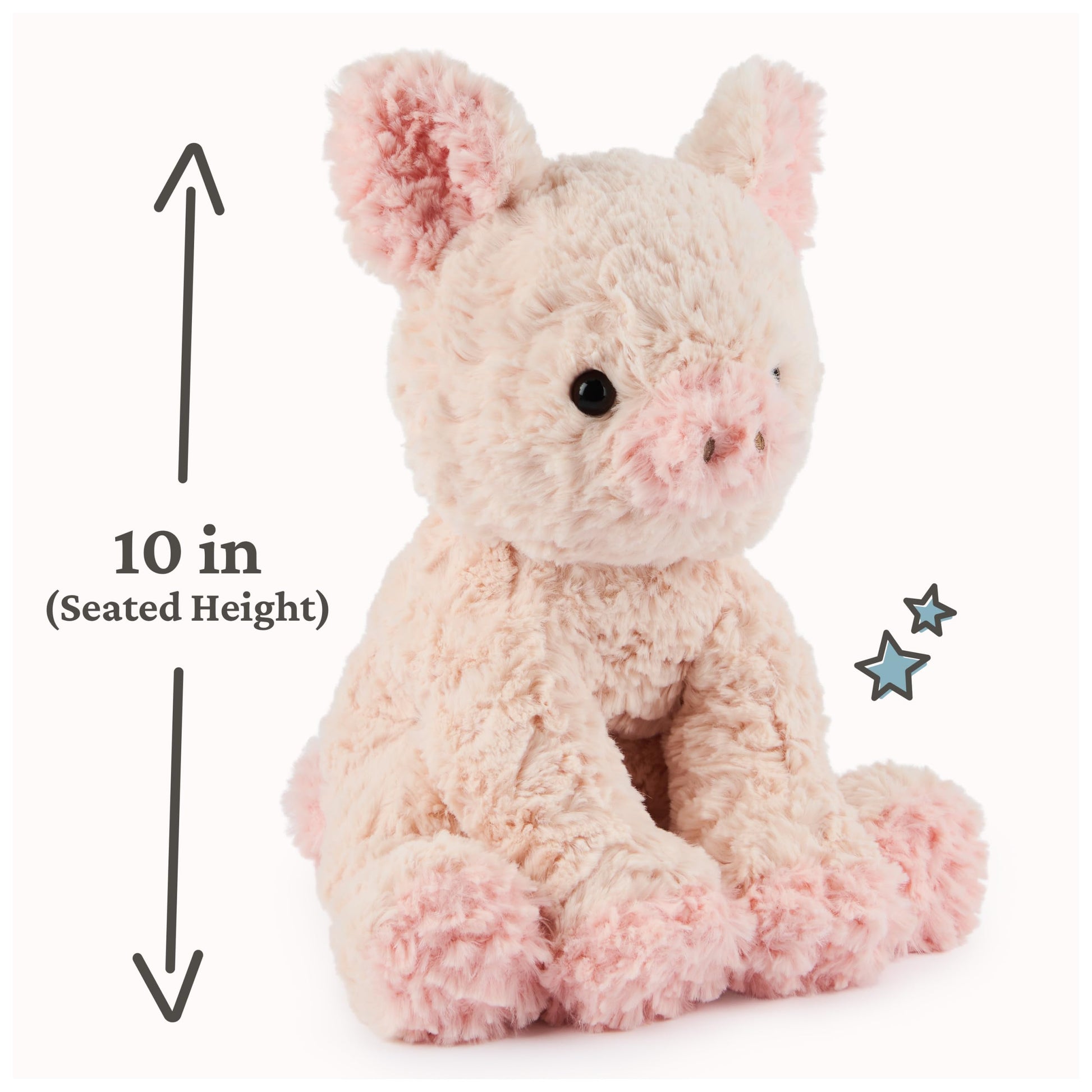 GUND Cozys Collection Pig Stuffed Animal 10-Inch Plush Toy for Ages 0+
