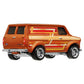 Hot Wheels Premium Boulevard Ford Transit Supervan, 1:64 Orange, #109 Die-Cast Metal Collectible Model