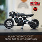 LEGO Technic The Batman - BATCYCLE Set 42155, Collectible Toy Motorcycle, Scale Model Building Kit of The Iconic Super Hero Bike from 2022 Movie