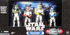 Star Wars Clone Trooper Army Builder 4 pack Colored with Battle Damage