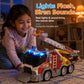 Toddler Fire Truck Toy with Water Spray | Firetruck Toy for Kids | Light & Sound Effects | Adjustable Angle & Length | Firefighter Toys | Holiday