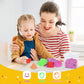Minyaluck Play Sand Bulk Kit,6 Color 5.3 Lb Magic 48 Molds,Sensory Toy Art Moldable Self-Sticking Kids Bulk Sand for Valentine's Day Classroom Home