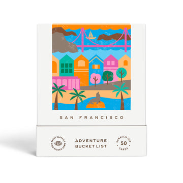 San Francisco Adventure Bucket List: 50 Scratch-Off Cards for Outdoor Activities, Tourist Attractions, and Road Trips - Perfect Travel Gift and Guide