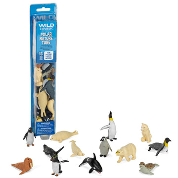 Wild Republic Nature Tube Polar Figurines - 13"