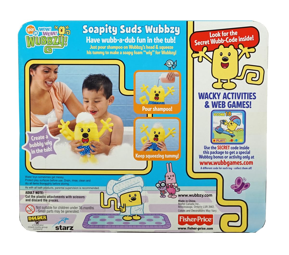 Fisher-Price Soapity Suds Wubbzy