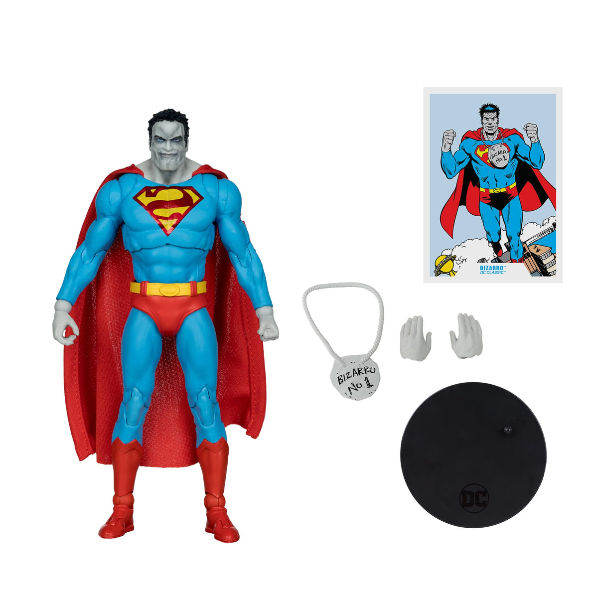 McFarlane DC Multiverse Bizzaro (DC Classic) Gold Label 7" Action Figure Toy