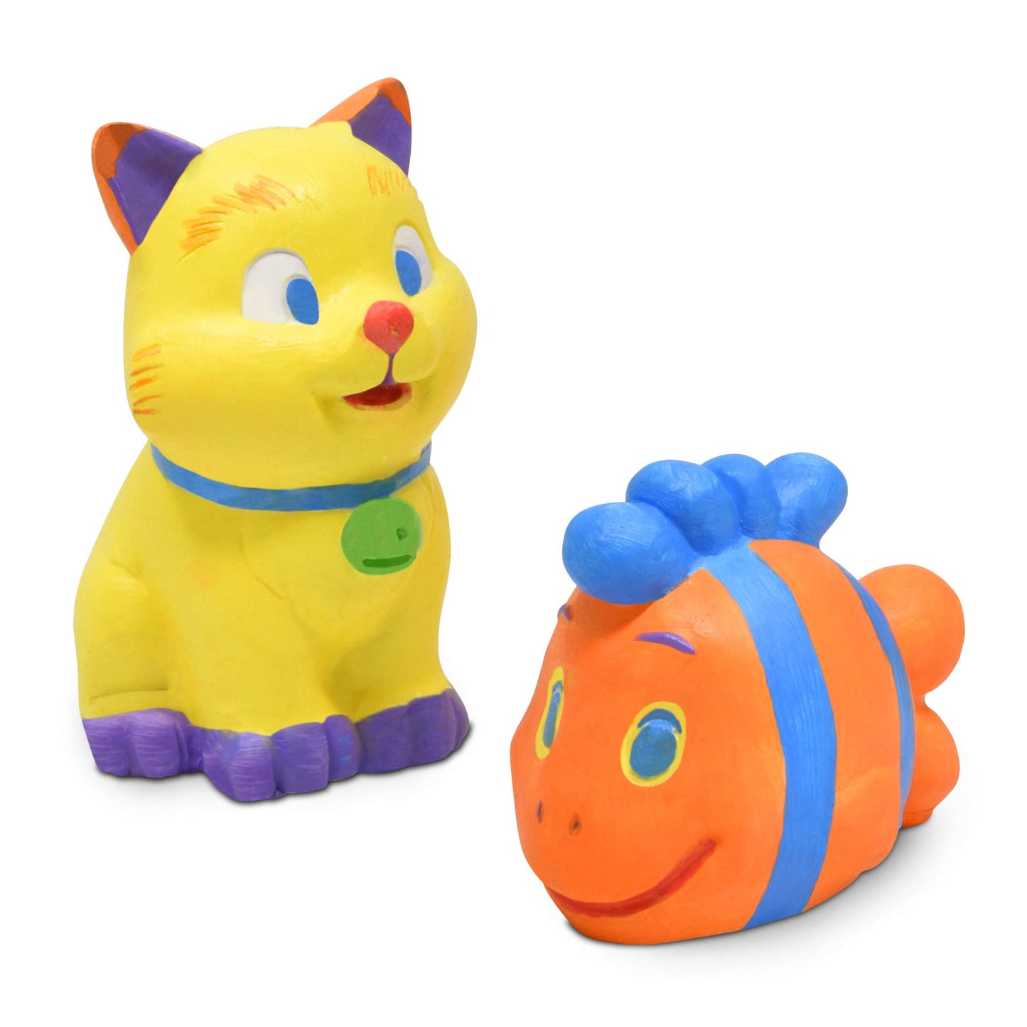 Number 1 in Gadgets Paint Your Own Pet Figurines, Decorate Your Own Painting Set, Includes 6 Pet Figurines, 6 Pots of Paint, Complete Plaster Craft