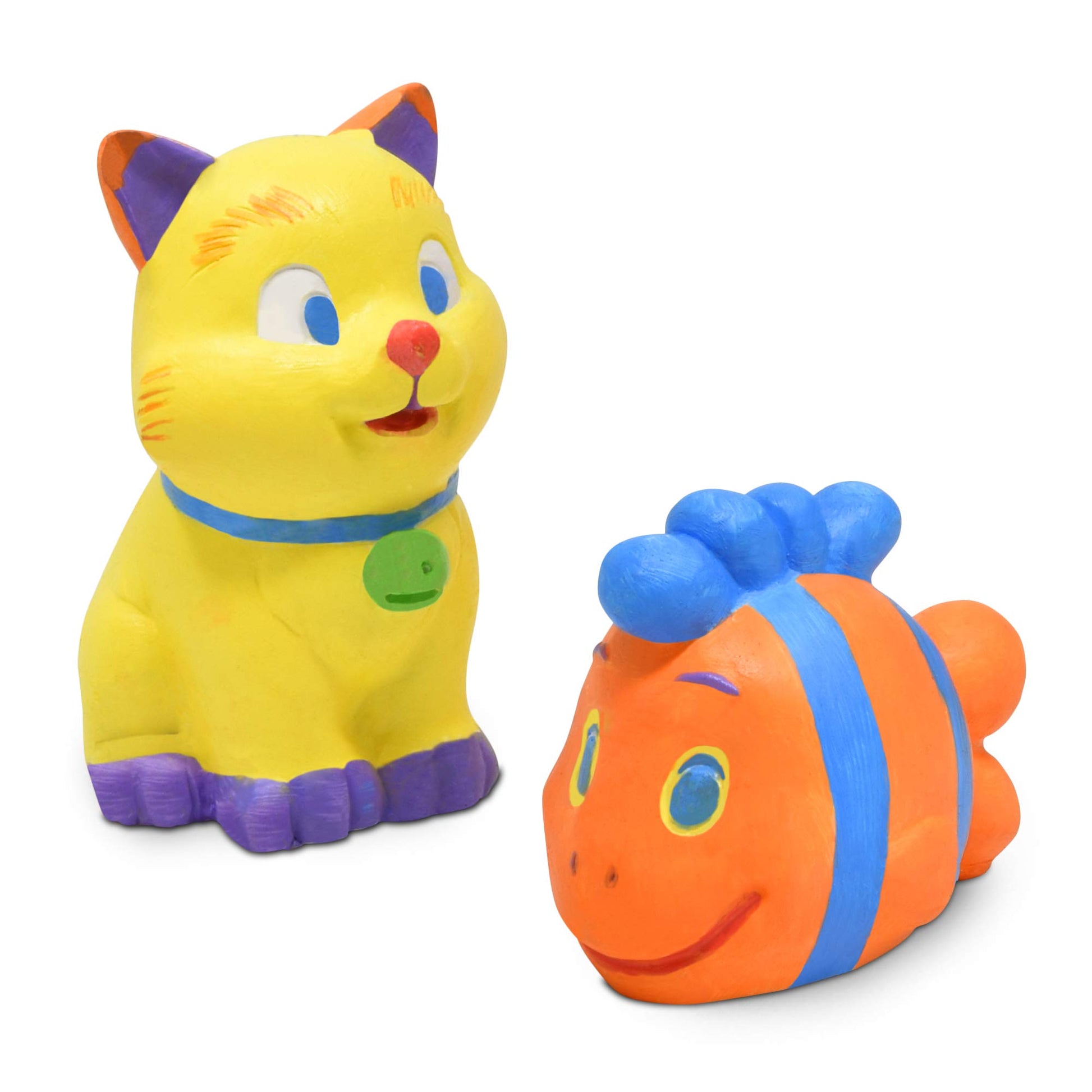 Number 1 in Gadgets Paint Your Own Pet Figurines, Decorate Your Own Painting Set, Includes 6 Pet Figurines, 6 Pots of Paint, Complete Plaster Craft