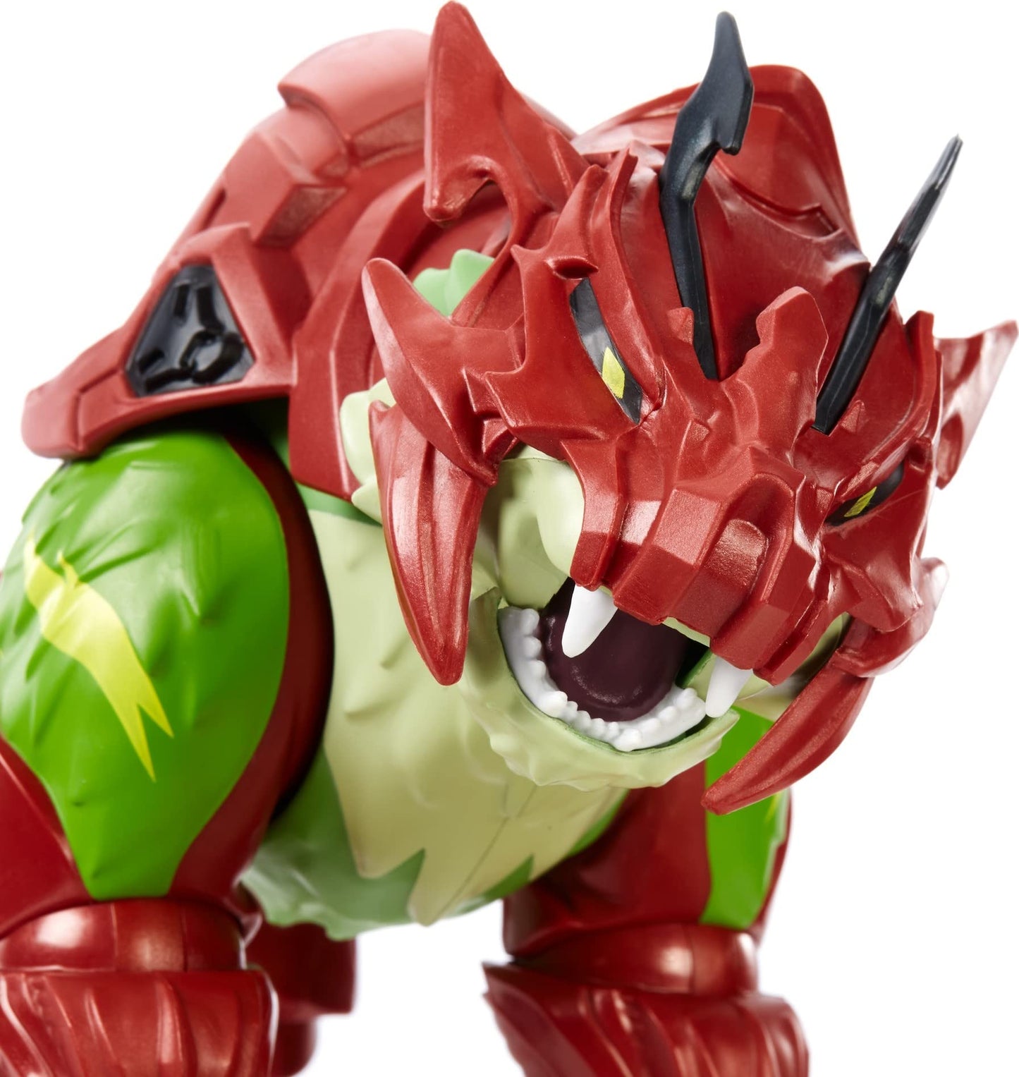 Masters of the Universe Action Figure Battle Cat with Power Attack Move and Saddle, Toy Character Collectible