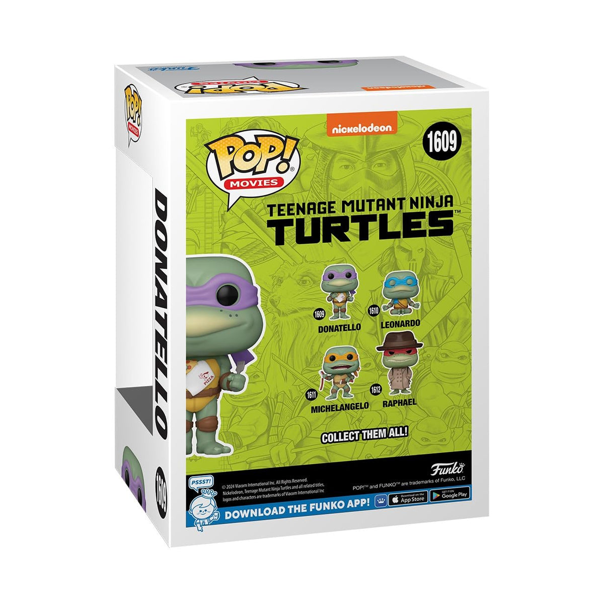 Funko POP! Movies: TMNT (1990) - Donatello with Napkin