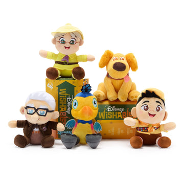 Disney Store Official Up Wishables Shimmer Series - Disney Blind Box Plush - 5 Inch Mystery Toys with Detailed Micro Plush Sculpting, Embroidered