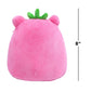 Squishmallow Official Kellytoy Food Squad Plush Toys Soft Plush Animal (Adabelle Strawberry Frog, 8 Inch)