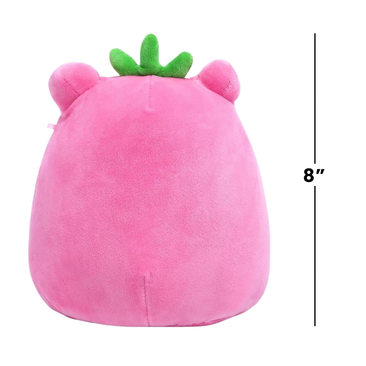 Squishmallow Official Kellytoy Food Squad Plush Toys Soft Plush Animal (Adabelle Strawberry Frog, 8 Inch)