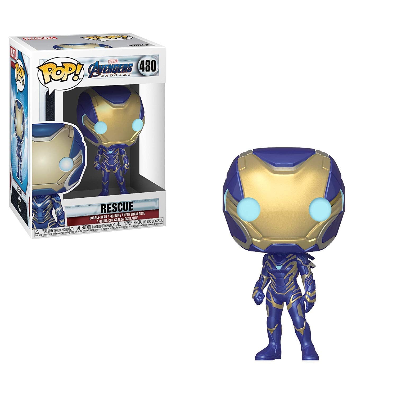 Funko Pop! Marvel: Avengers Endgame - Rescue, Multicolor, Standard