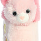 Aurora® Fashionable Fancy Pals™ Pastel Rainbow™ Kitty Stuffed Animal - On-The-go Companions - Stylish Accessories - Pink 7 Inches