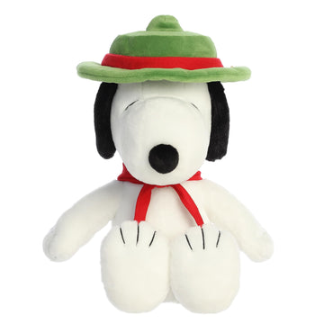Aurora® Adorable Peanuts® Beagle Scout Snoopy™ Stuffed Animal - Officially Licensed Toys for All Snoopy Fans - Nostalgic Gift for Adults and Birthday
