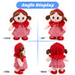Hopearl Talking Singing Doll Repeats What You Said Girl Walking Electric Interactive Animated Toy Speaking Plush Buddy Holiday Birthday Gift for