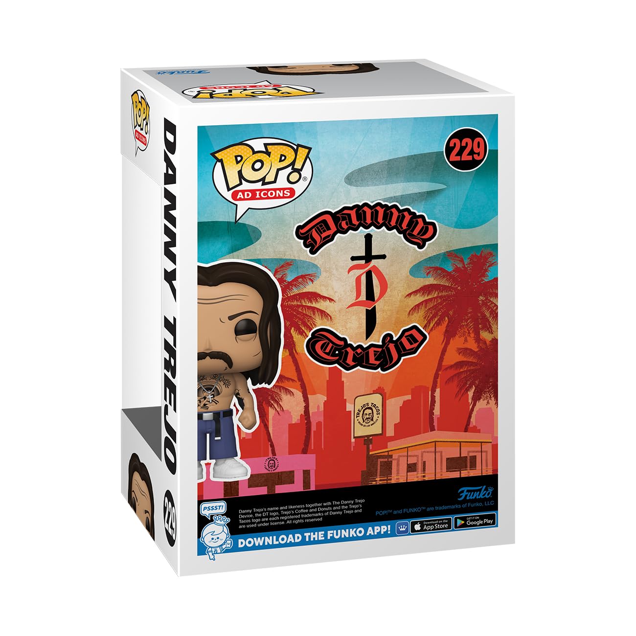 Funko POP! Ad Icon: Danny Trejo - Collectable Vinyl Figure - Gift Idea - Official Merchandise - for Kids & Adults - Horror Fans - Model Figure for