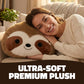 16" Kawaii Sloth Plush Pillow