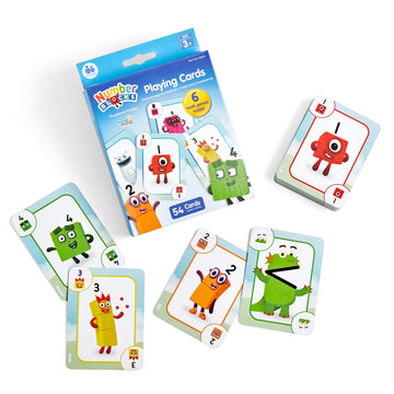 hand2mind Numberblocks Playing Cards, Travel Card Games for Kids, Counting Toys, Kindergarten Math Manipulatives, Preschool Learning Activities