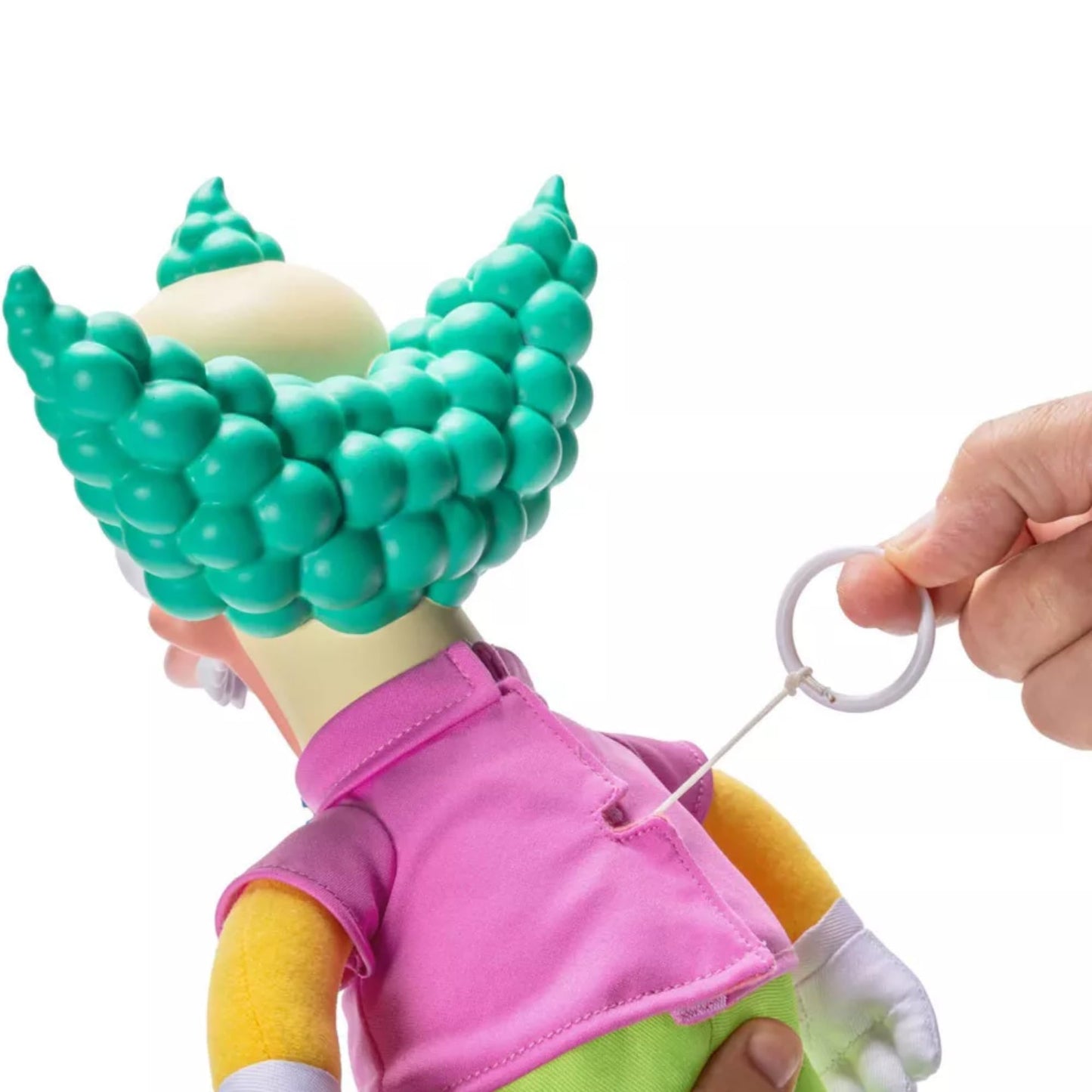 Disney The Simpsons Talking Krusty Doll Plush, 16-Inches Tall Good and Evil Krusty Pull String Doll Toy, from The Classic Treehouse of Horror III