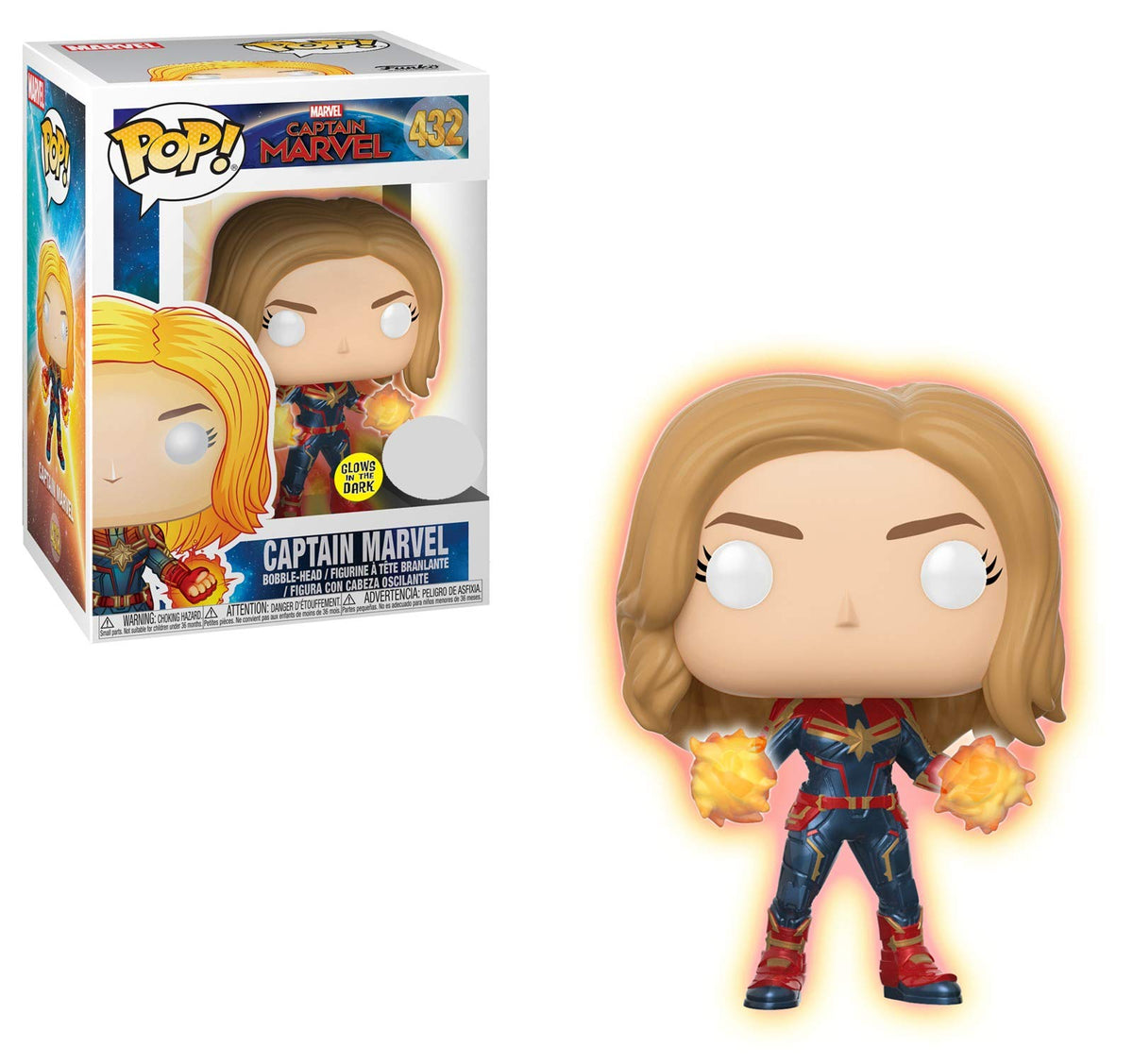 Marvel Funko Captain Exclusive Figurine, Multi-Colour, 36358