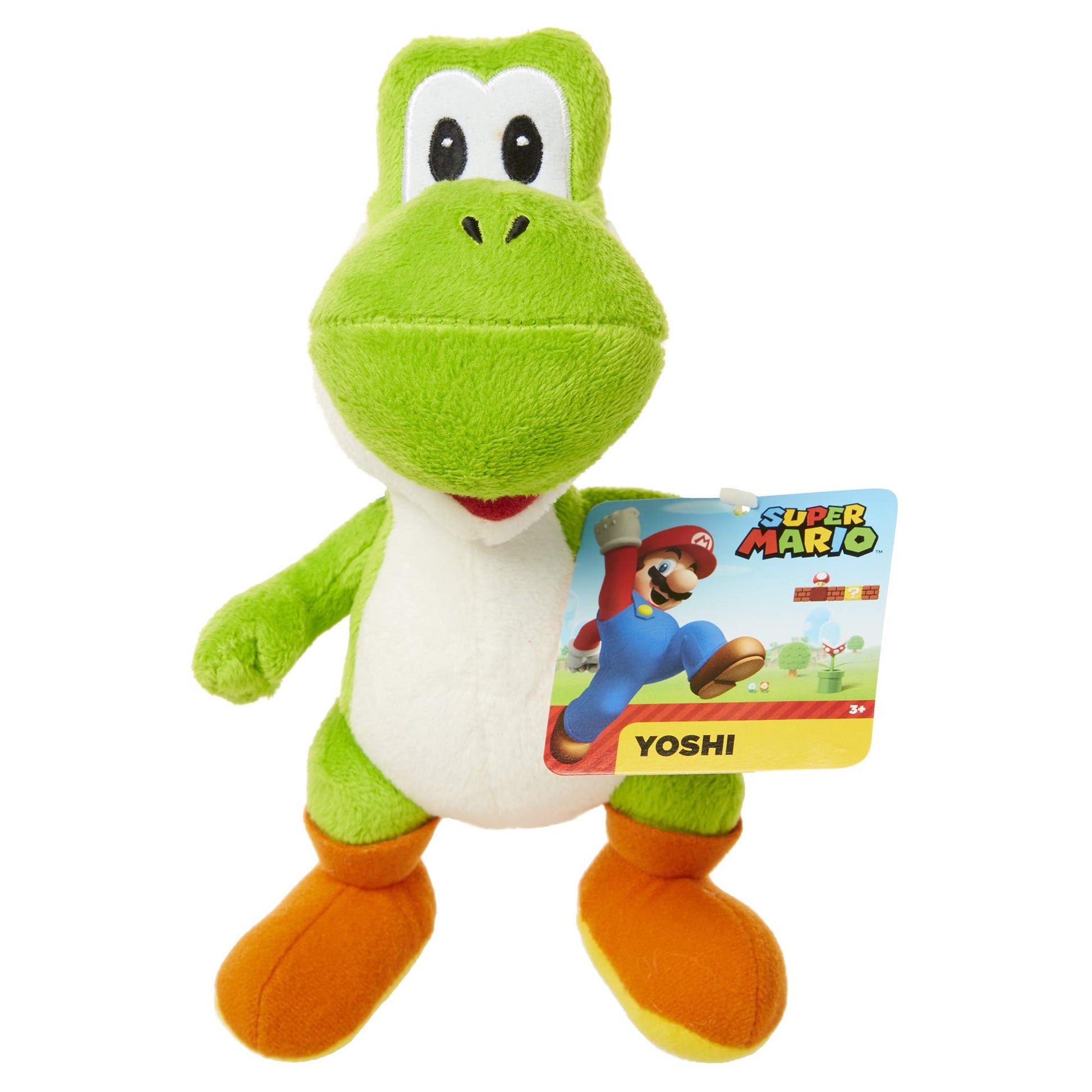 Super Mario Yoshi Plush Stuffed Toy Figure 6" Scale