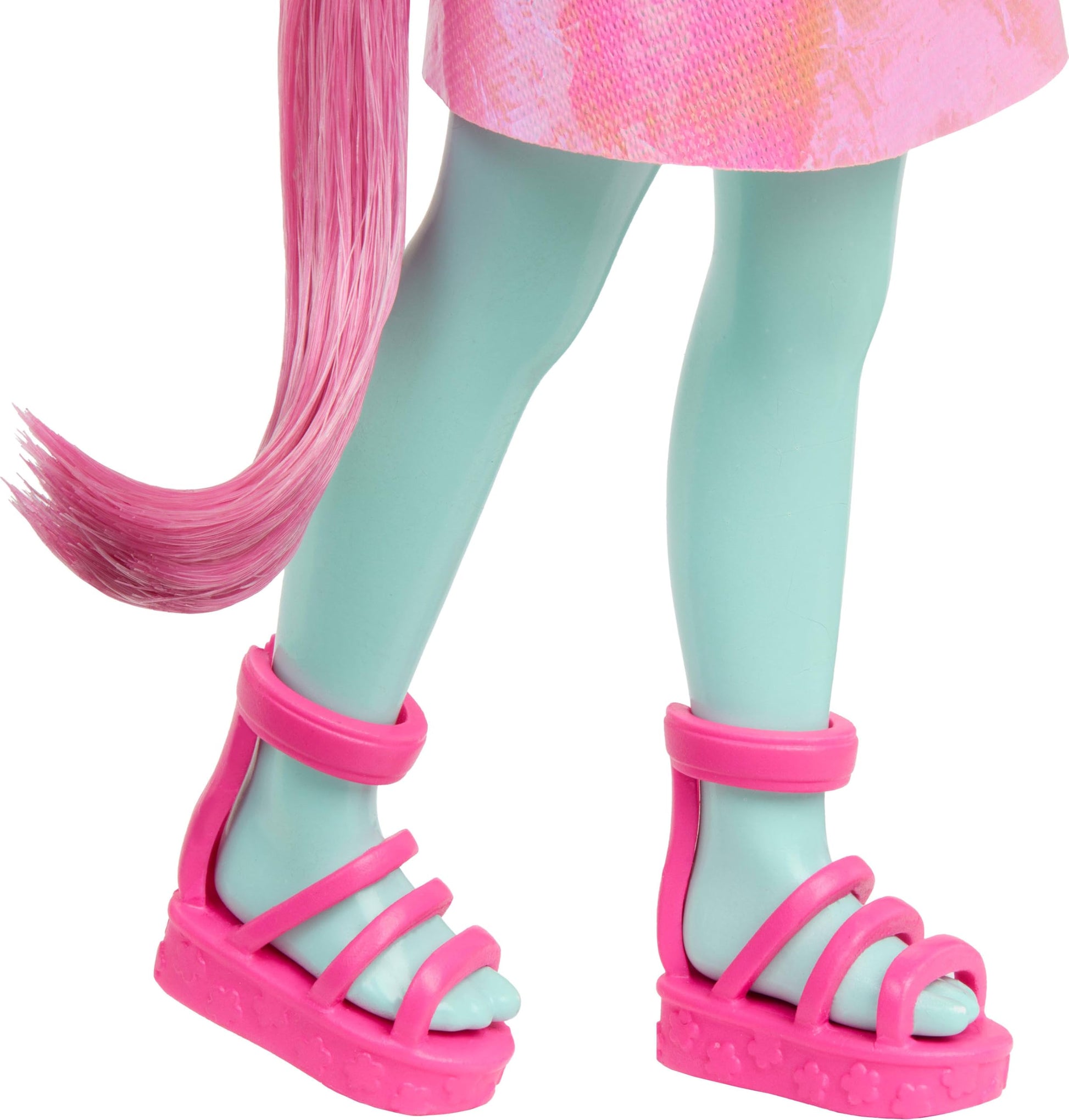 Barbie Chelsea Unicorn Small Doll (6-Inch) with Pink Hair Wearing Removable Tail, Shoes & Hair Accessory, 6-inch Toy