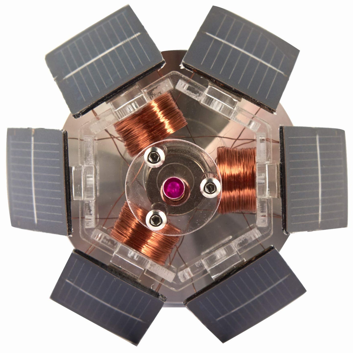 Sunnytech Solar Mendocino Motor Educational Model Vertical Stand Science Physics Toy QZ05