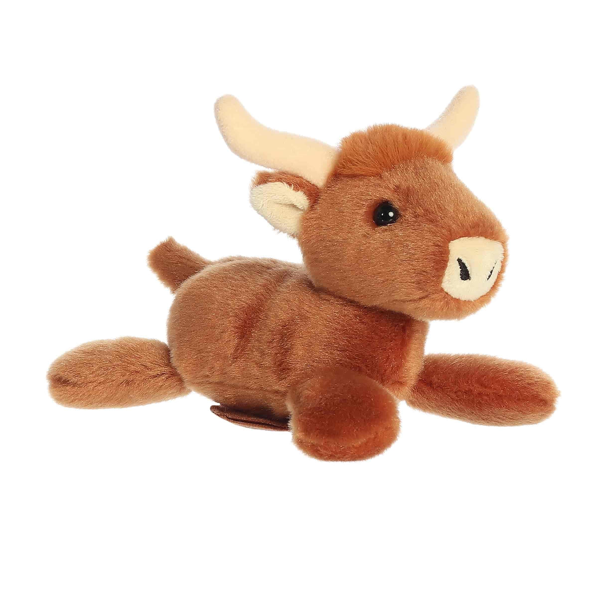 Aurora Shoulderkins 6" Haddow Highland Cow Adorable Stuffed Animal