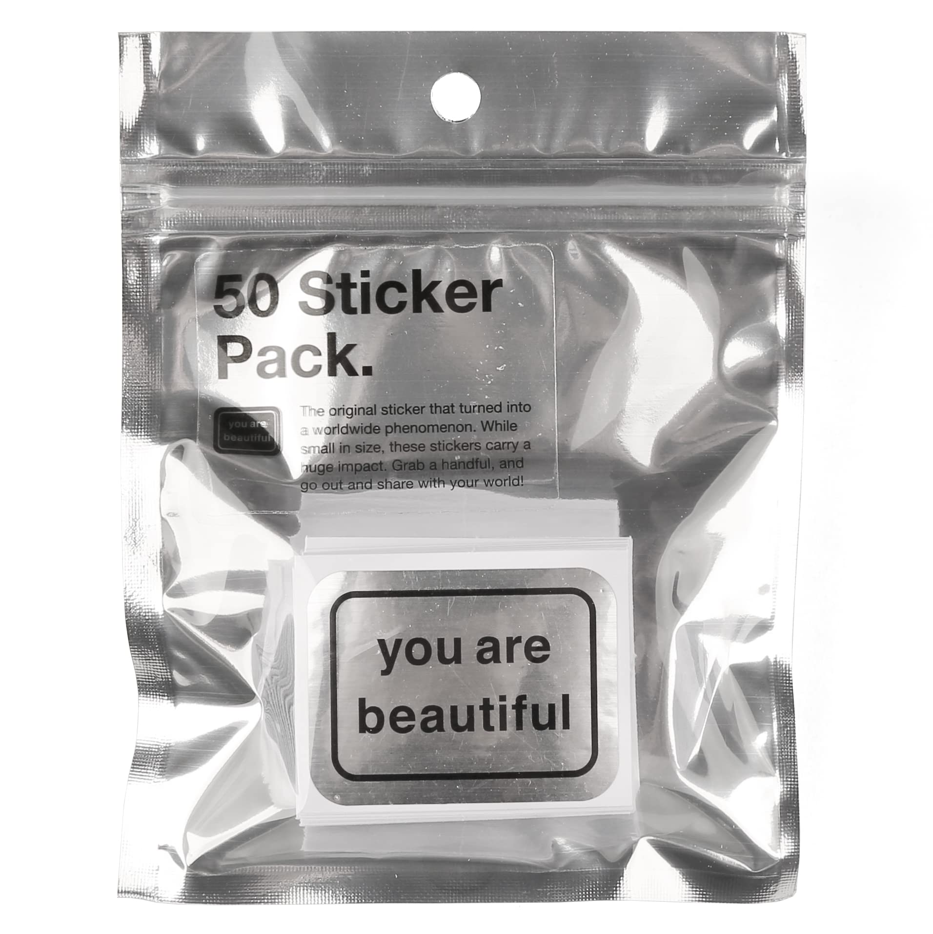 You Are Beautiful Stickers - Inspirational Sticker Pack