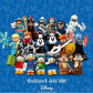 LEGO Disney Series 2 Collectible Minifigure - Vintage Minnie (Sealed Pack) 71024