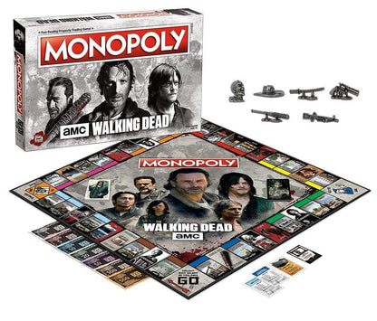 USAopoly AMC The Walking Dead Monopoly Board Game