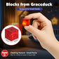 200 PCS Magnetic Blocks with Light Up Blocks - Magnetic Building Blocks, Magnetic Construction Cube Toys, STEM Sensory Learning Toys, Easter Christmas