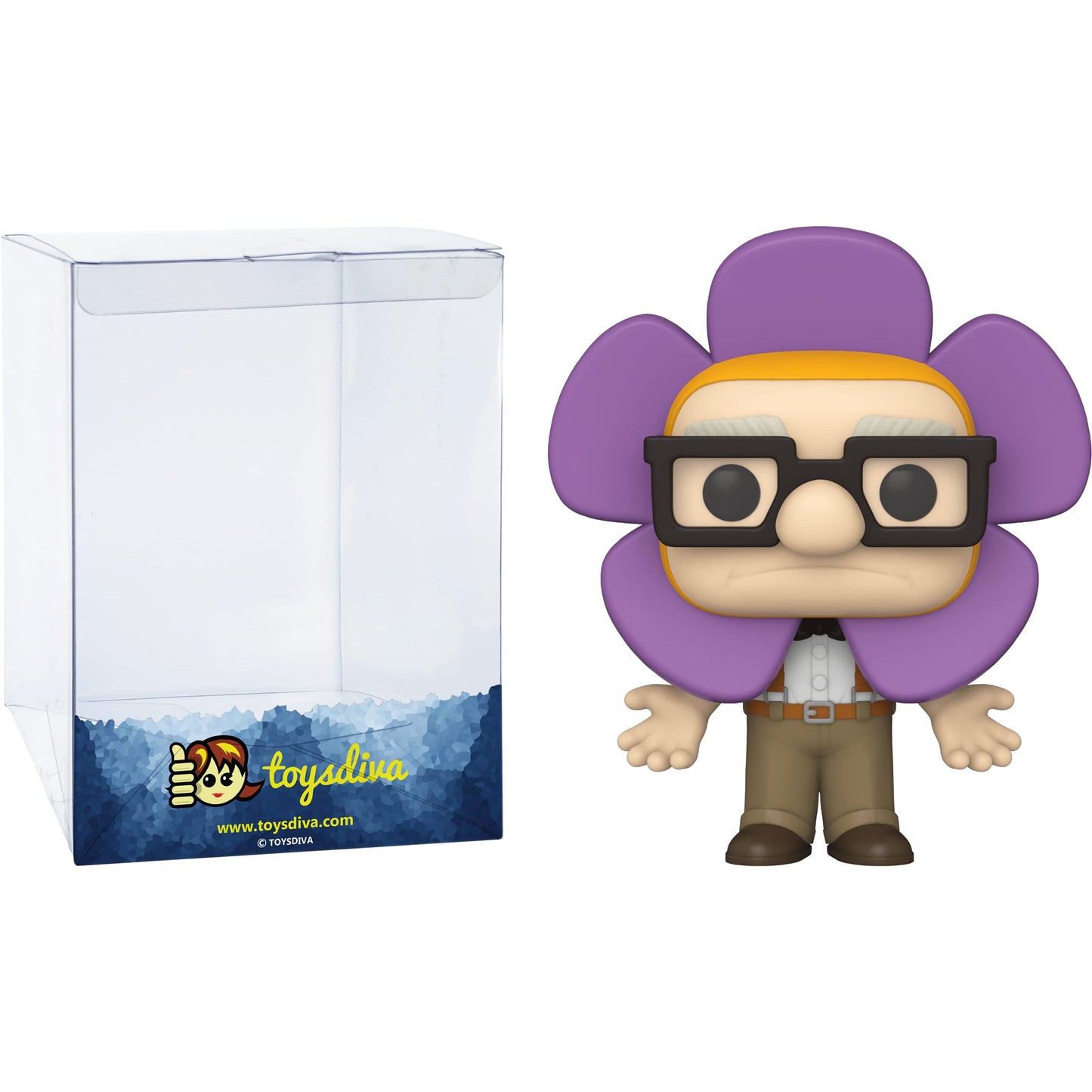 Funko Carl: P o p ! Vinyl Figurine Bundle with 1 Compatible 'ToysDiva' Graphic Protector (1096-57383 - B)
