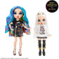 Rainbow High Jr High Series 2 Amaya Raine- 9" Rainbow Posable Fashion Doll with Designer Accessories and Open/Close Backpack. Great Toy Gift for Kids