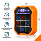Electronic Tic-Tac-Toe Handheld Game | 3-in-1 Memory & Brain Games | Birthday Gift for Kids and Adults | Touchscreen Travel Friendly with Sound &
