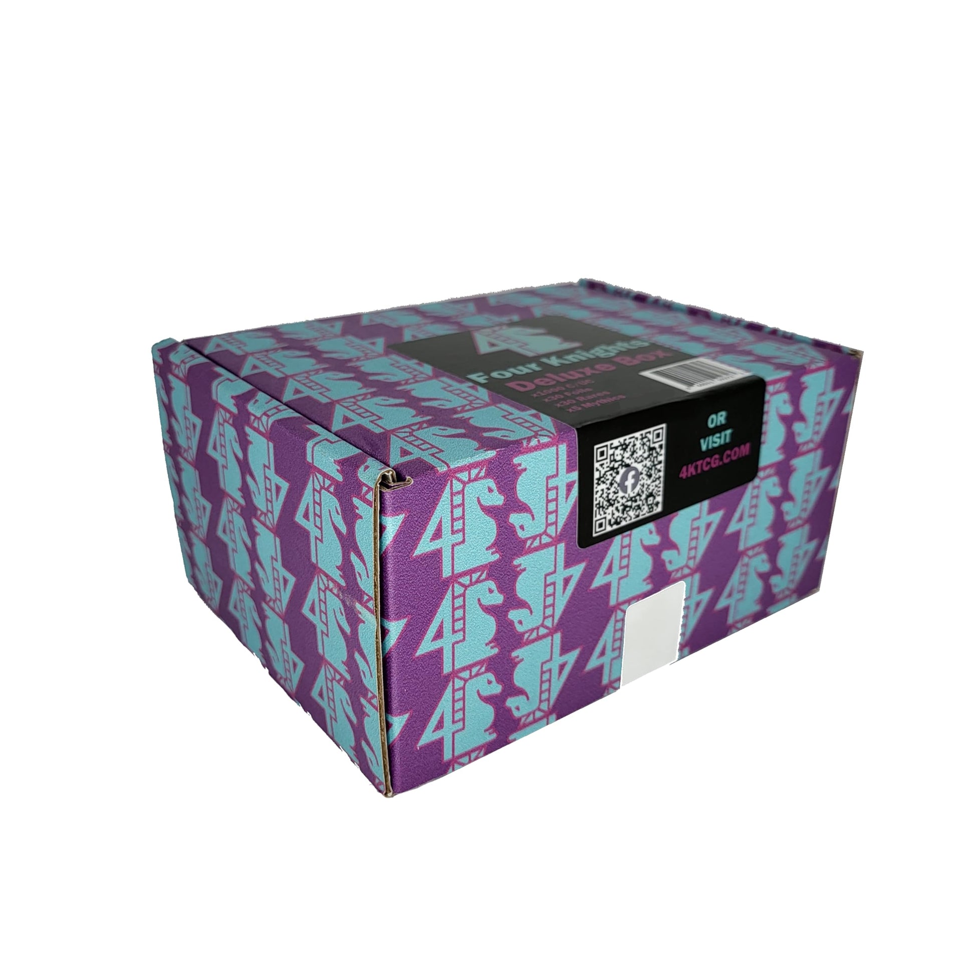 Four Knights MTG Deluxe Collection Booster Box - 1000+ Assorted C/UC Cards with 30 Rares, 30 Foils, and 5 Mythics - Limited Duplicates - Compatible