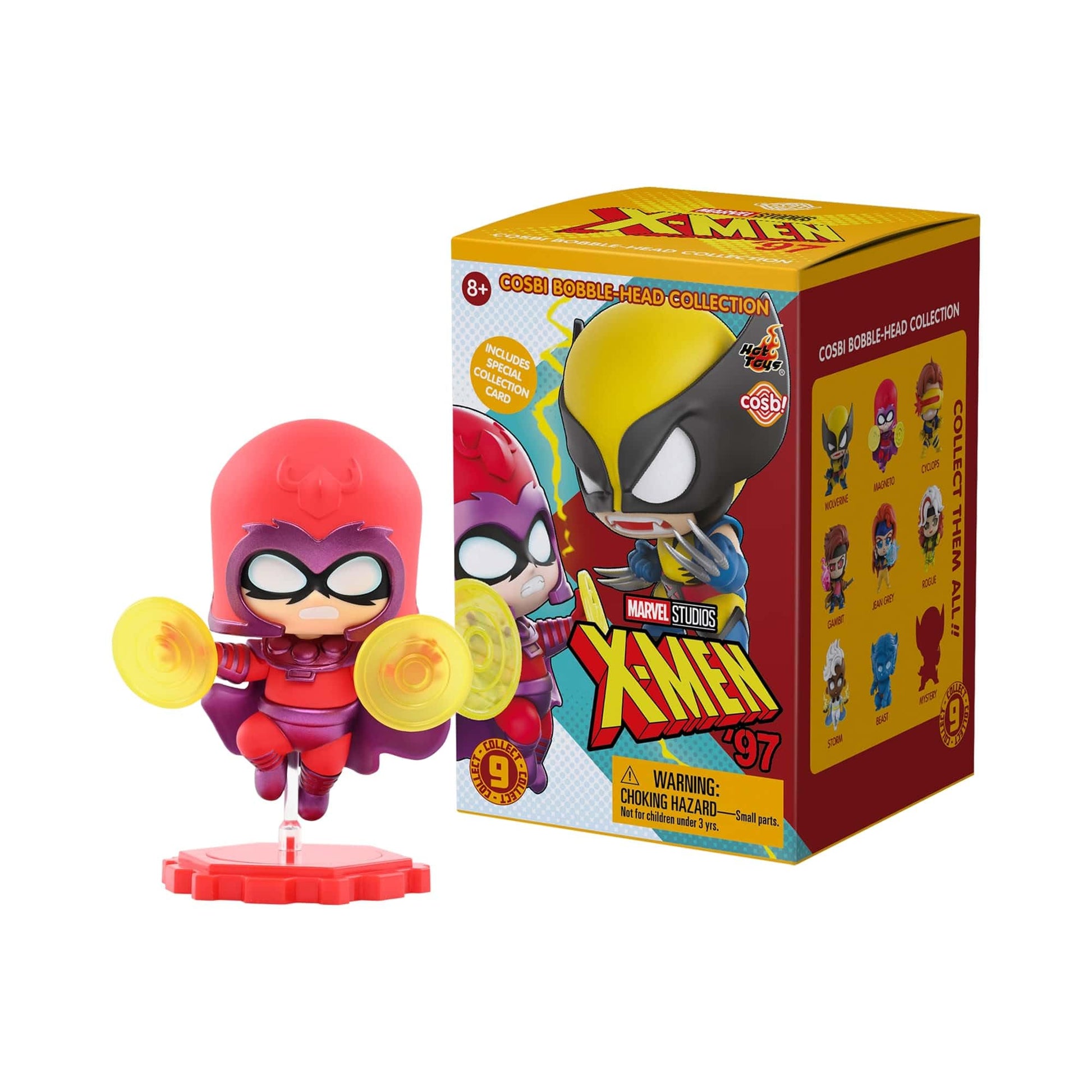 YuMe X-Men 97 Blind Box Collectible Mini Figure & Accessories | Cosbi Bobble Head Collection | Official Marvel Studios Merchandise | Toy Gift for Kids
