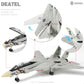 SEBUNAS F-14 Tomcat 3D Quick Build Model Kit - Fighter Jet Aircraft Puzzle, Precision DIY Military Aircraft Building Kit for Adults, Collectible