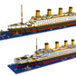 dOvOb Micro Mini Blocks Titanic Model Building Set with 2 Figure, 1872 Piece Mini Bricks Toy, Gift for Adults and Kids