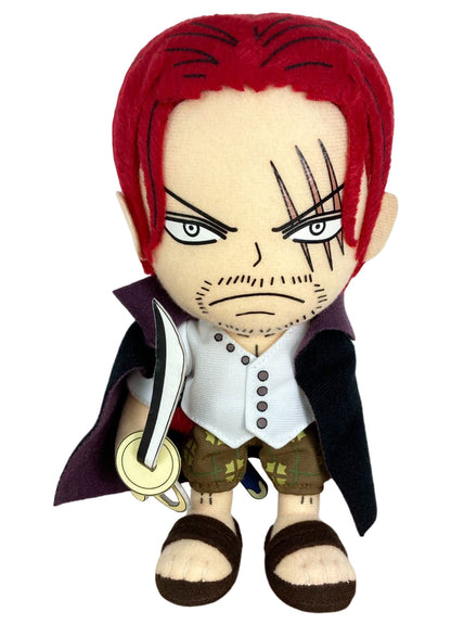 Great Eastern GE-52723 One Piece Anime 8" Shanks Stuffed Plush